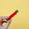 5pcs/10pcs  Plush Small Spring Cat Toy Candy Ball Throwing Ball Pet Toy 4