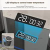 Stainless Steel Waterfall Sink Kitchen Large Single Slot Integrated Digital Display Faucet Set Embossed Wash Basin 5