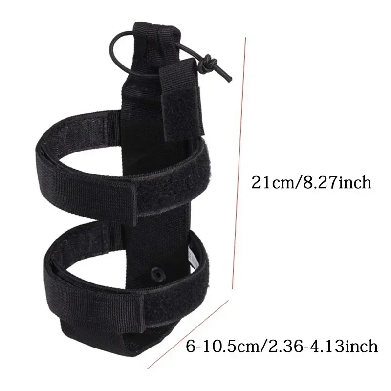 Molle Wasserflaschen-Beutel, tragbar, für Outdoor-Reisen, Wandern, Wasserflaschenhalter, Wasserkocher, Tragetasche, Trinkrucksack, Reisen