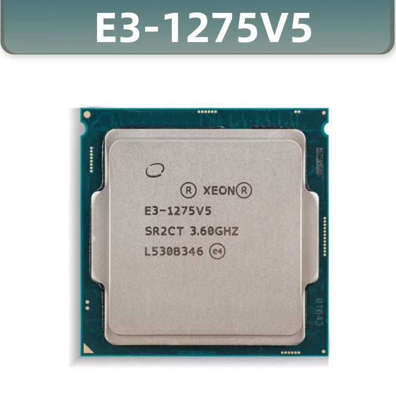 

E3-1275V5 E3-1275 V5 3.60GHZ Quad-Core 8M Cache LGA1151 TPD 80W Desktop CPU