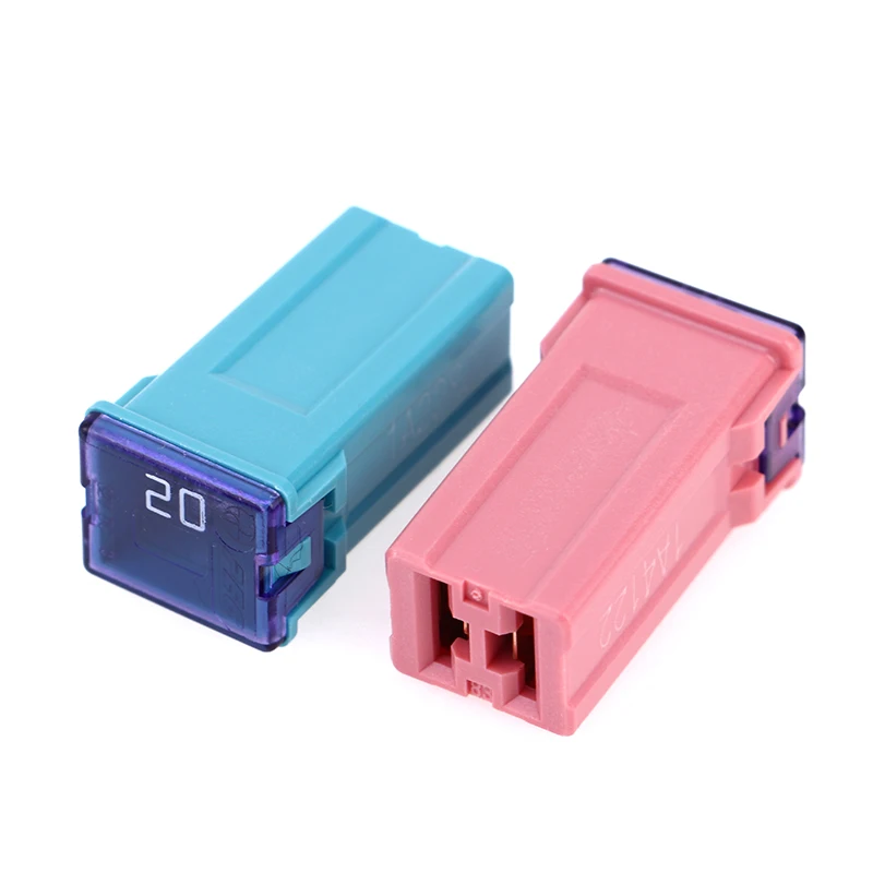 Mini Square Fuse 20A 30A 40A 50A 60A Set Automotive Car Fuse Plastic Box Assortment Auto 1Pcs car fuses kit