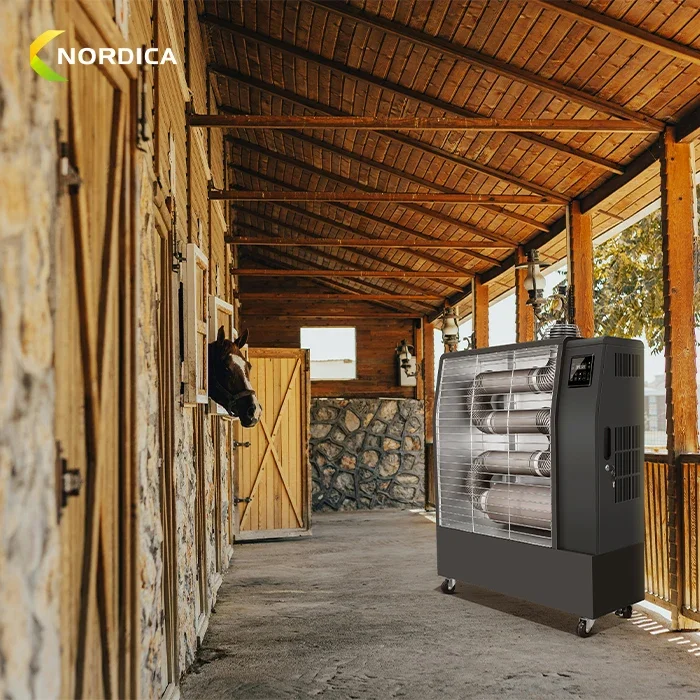 Infrared Kerosene Diesel Fuel Heater 16KW 220V For Hotel Garage Commercial 4