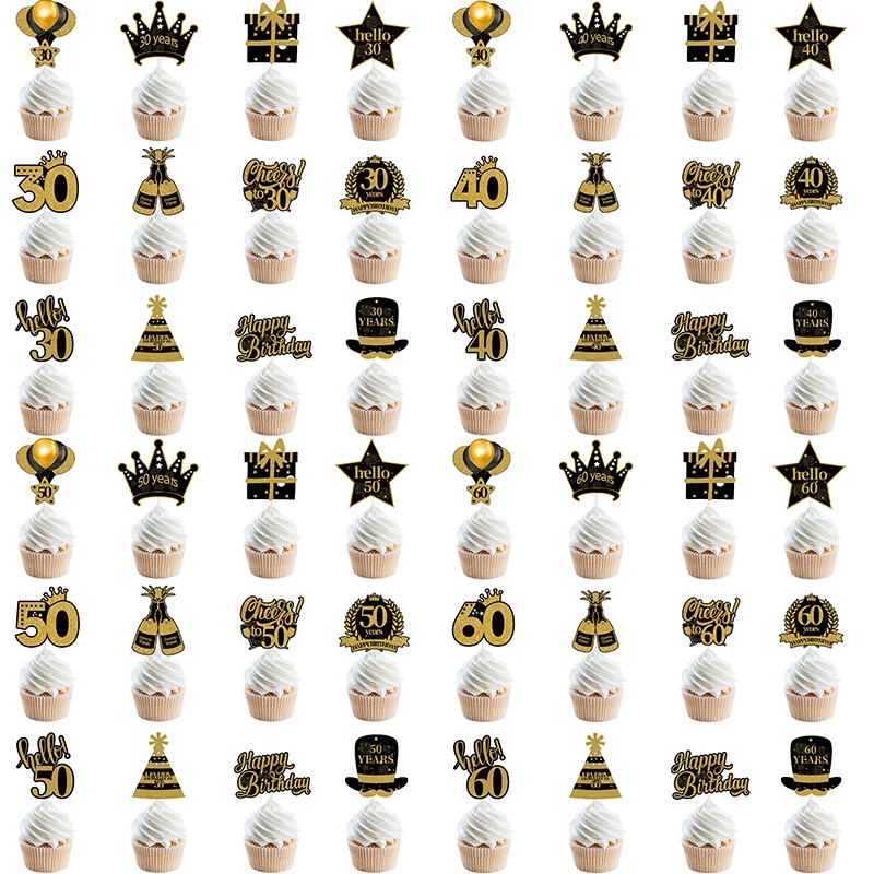 Milestone Birthday Cake Toppers 5