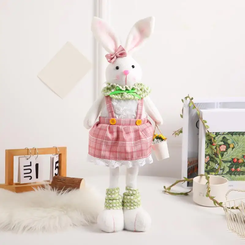 

Practical Plush Doll Creative Photo Props Easter Bunny Carrot Role Playing Decorations Easter Decorations There Must Be Soft Fun
