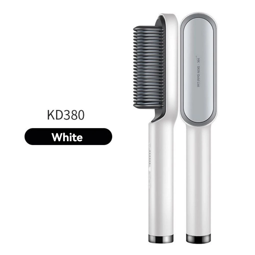 Hair Straightening Comb Device Negative Ion Does Not Hurt Hair Straightening Plate Clip Curling Iron Lazy Curling Comb 4