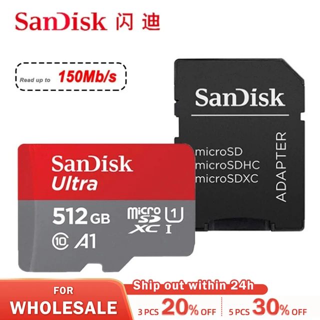 AXIS Surveillance - flash memory card - 512 GB - microSDXC UHS-I