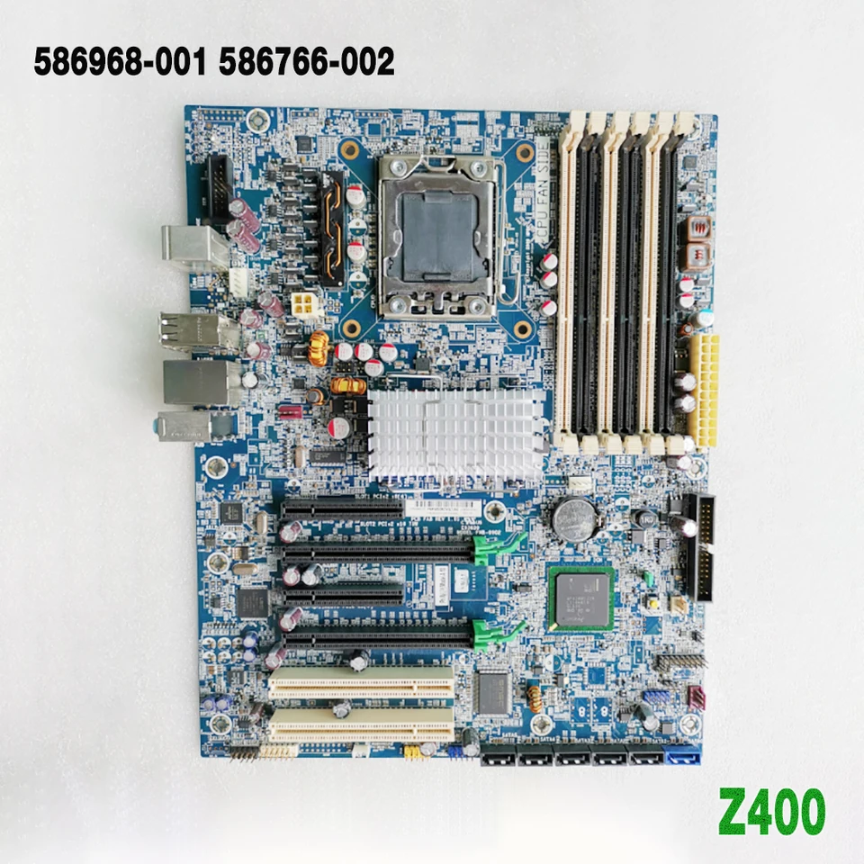 586968-001 586766-002 For HP Z400 Workstation Motherboard 1366 X58