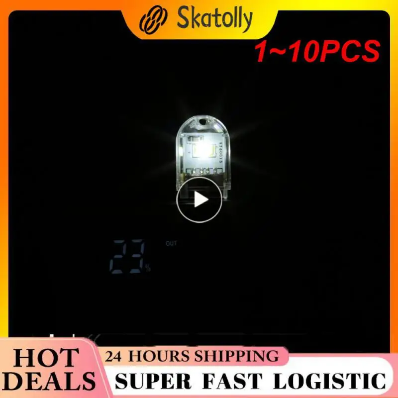 

1~10PCS Mini Portable Led Usb Light 24LEDS Book Light Reading Night Light Warm White 5V Power 3000K-7000K For PC Mobile