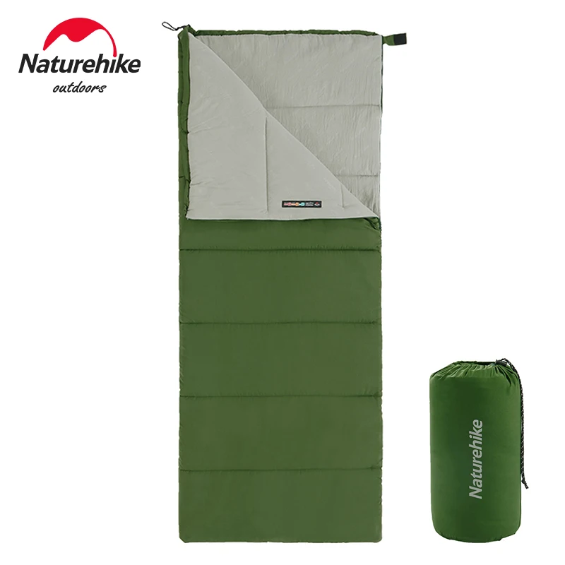 

Naturehike Sleeping Bag Ultralight F150 Waterproof Cotton Sleeping Bag Nature Hike Summer Hiking Camping Sleeping Bag