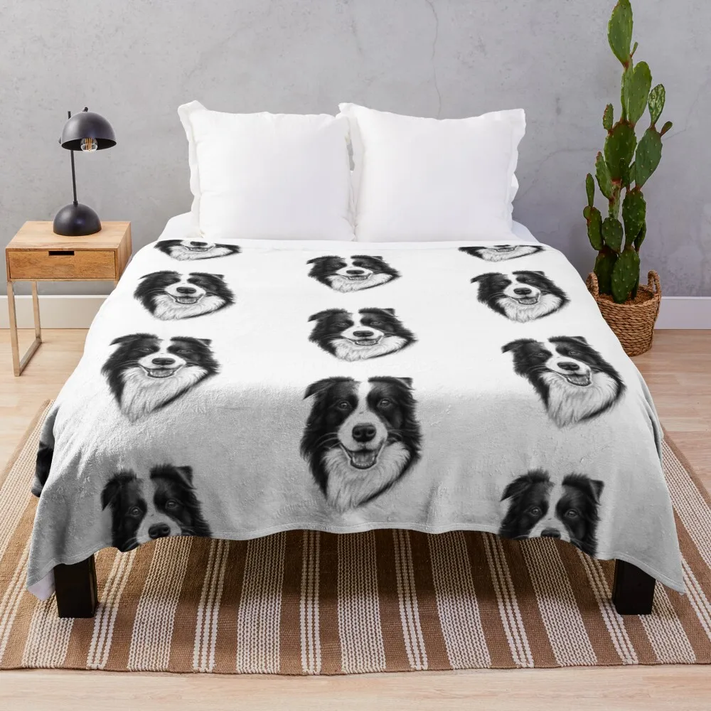 

Border Collie Throw Blanket Blankets For Sofas