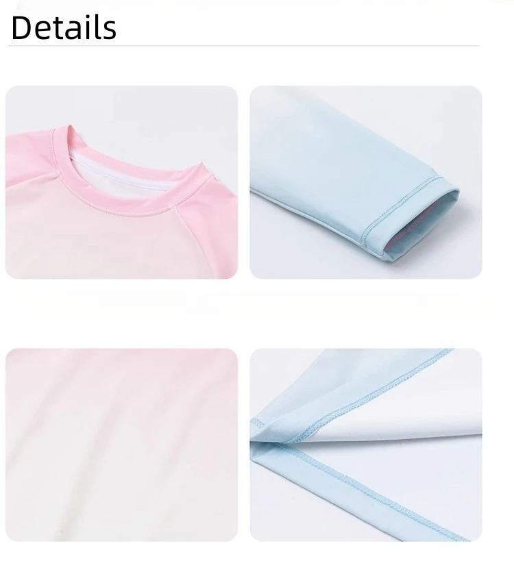 Children's Yoga Shirts Long Sleeve Boys Girls Sports Tops Gradient Loose Kids Sportswear Gym Tees Quick-dry T-shirts For Fitness 16 Sfd1d101eba9c4b38b97da58ee395a797E
