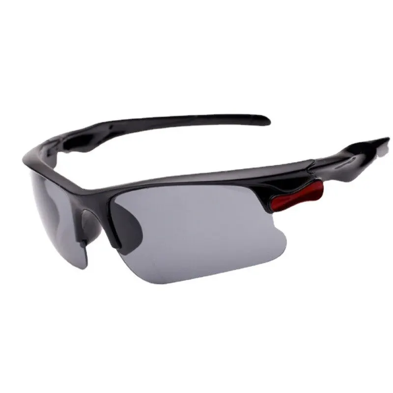 Men Sunglasses Day Night Dual Use Uv Resistant High Beam Light Cycling Non Polarized Outdoor Sports Bicycle Windproof Sunglasses
