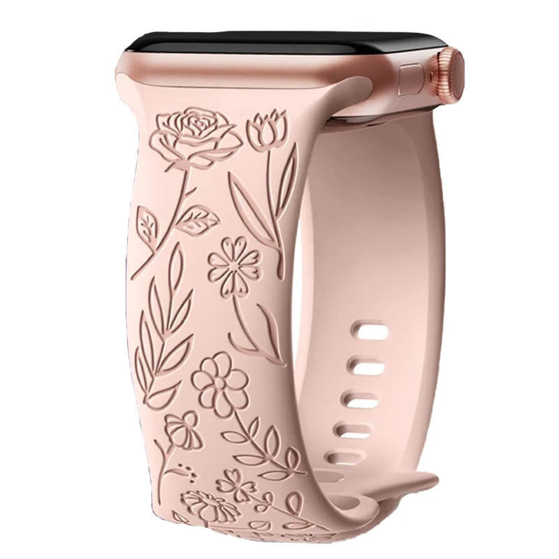 Engraved Silicone Strap