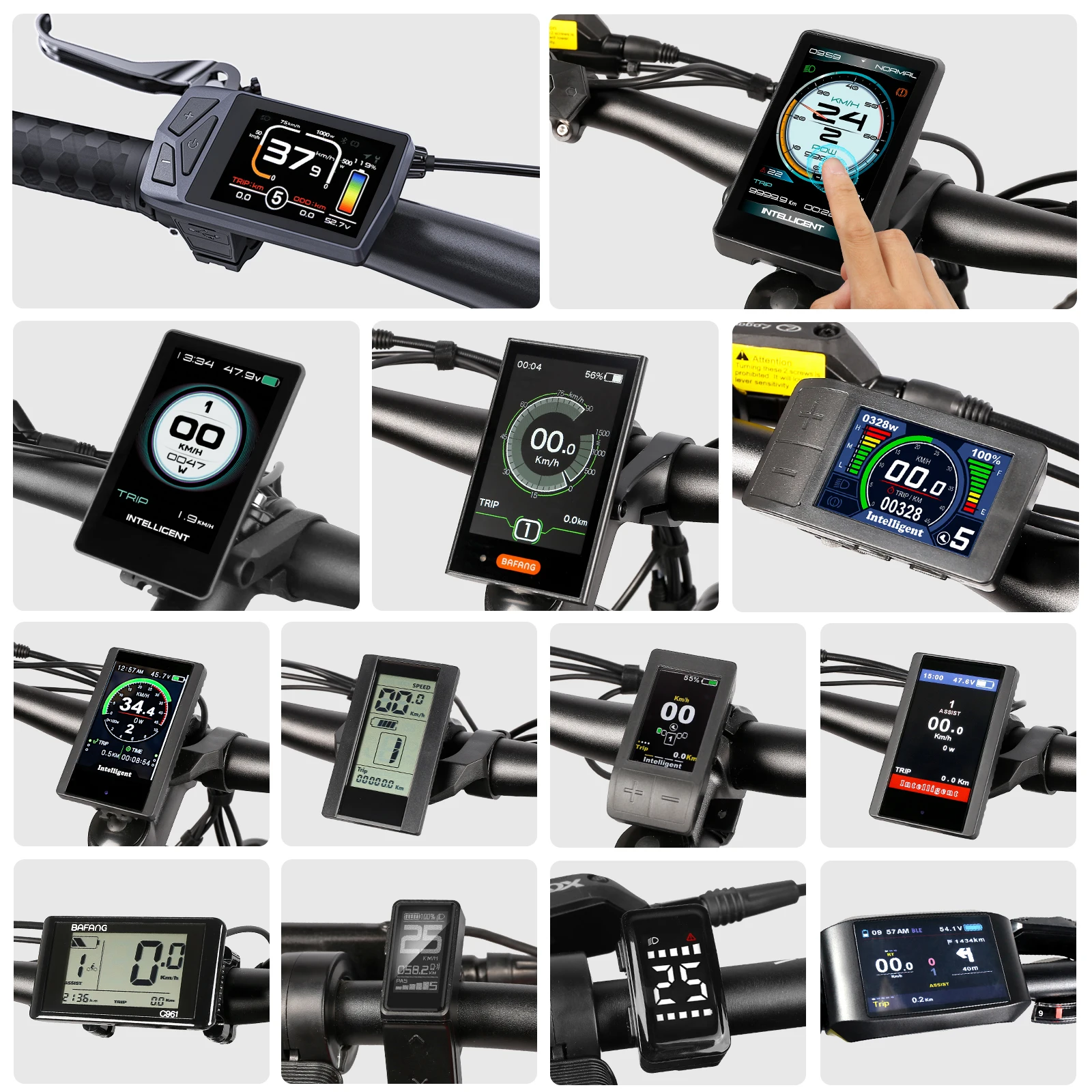 Electric Bike Display EBike Computer For BAFANG Motor Conversion Kit