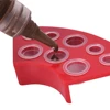 8 Holes Tattoo Ink Cup Holder Stand Makeup Accessories Random Color Trailer Supplies Tatoo Tool Pigment Brack Container 4