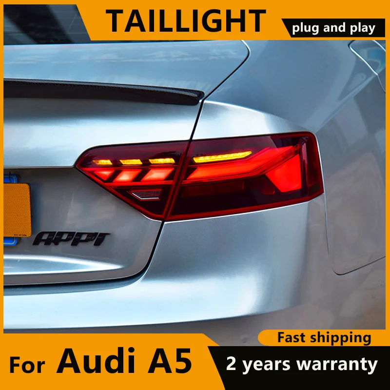 Audi A5 2008-2016 対応車テールライト LED 車テールランプ デイタイム