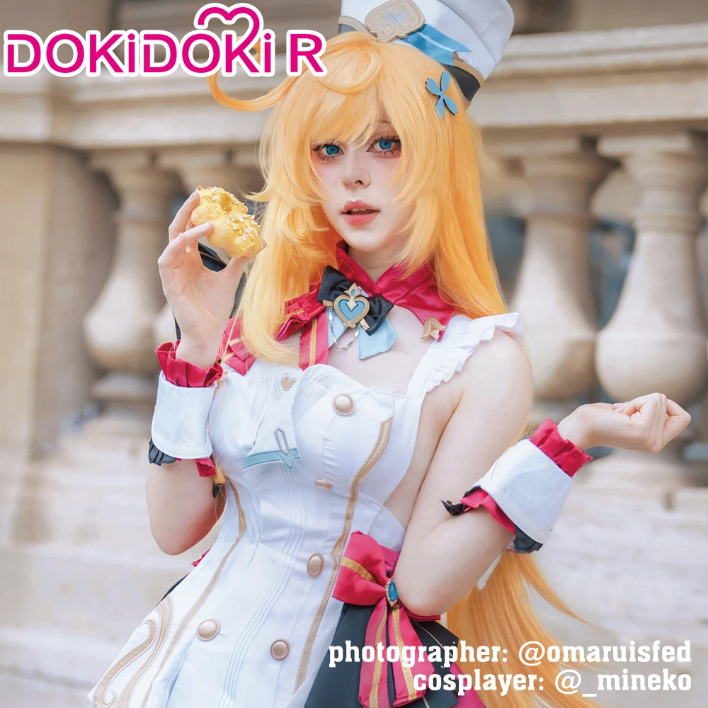 在庫あり エスコフィエ コスプレ衣装 ゲーム 原神【XS-3XL】DokiDoki-R