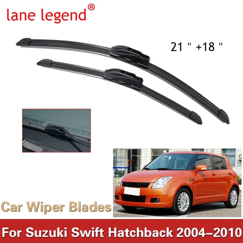 

Lane Legend Wiper Front Wiper Blades Set Kit For Suzuki Swift Hatchback 2004 - 2010 Windscreen Windshield Window 21"+18"