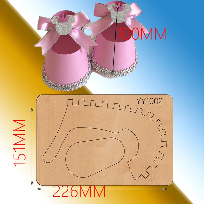 

Wooden Die-cutting Process Small Cloth Shoe Knife Mold Yy-1001 Mini Shoe Knife And Most Manual Die-cutting Mold Compatible Dies