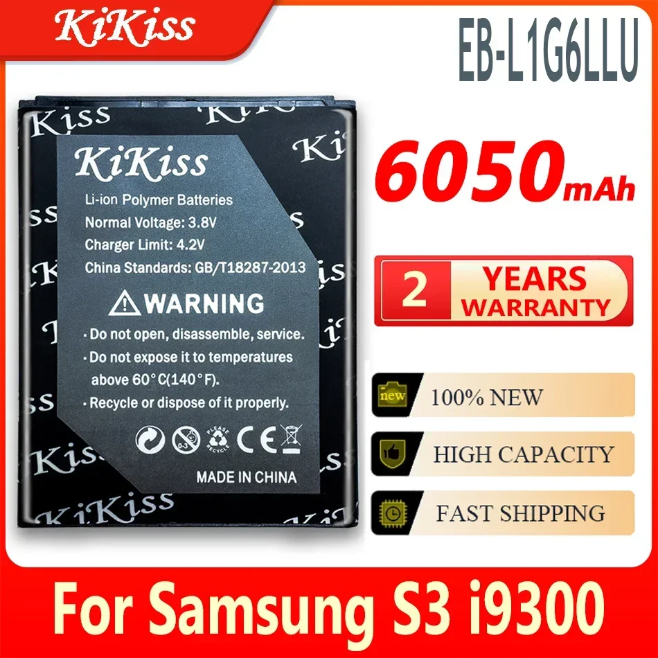 Batteria Di Ricambio Per Samsung Galaxy S3 Siii I9300 I9308 L710 I535 I9300I I9305 L710 I747 Batteria Eb-L1G6Llu Eb Muslimnfc