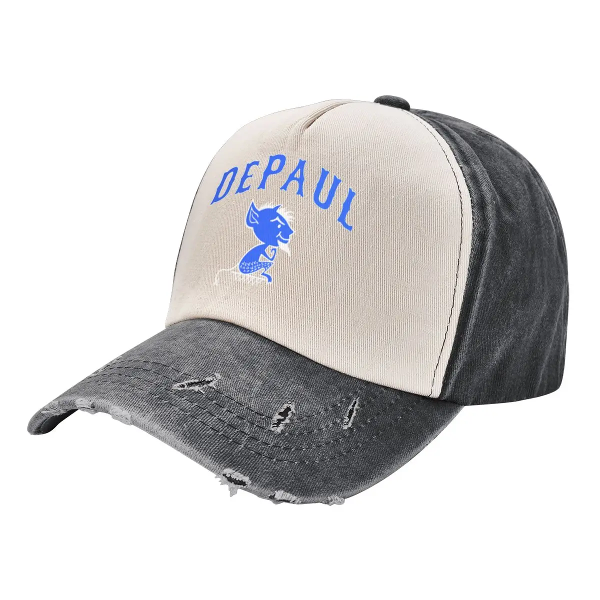 

DePaul Retro Vintage Mascot Design Cowboy Hat Golf Hat Man Wild Ball Hat party hats Luxury Man Hat Men's Hat Luxury Women's