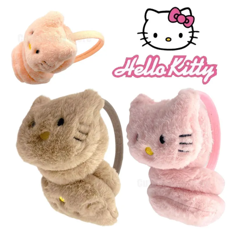 HelloKittyOutdoorColdProtectionEarMuffsCuteEarCoverSoftPlush