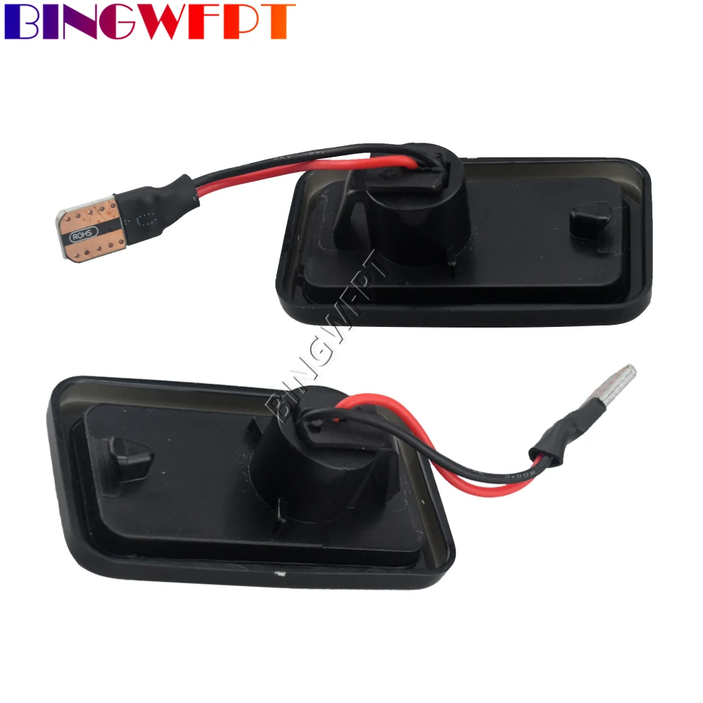 2X LED Sequential Flashing Side Marker Indicator Light For Audi 100 C3 C4 200 A6 S6 4A/C4 80 90 B2 B3 B4 Cabriolet Coupe V8 4000