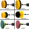 12pcs Electric Drill Brush Head Cleaning Household Universal Tools Floor Tile Polishing Kitchen Bathroom Car Wash Descaling Set 5