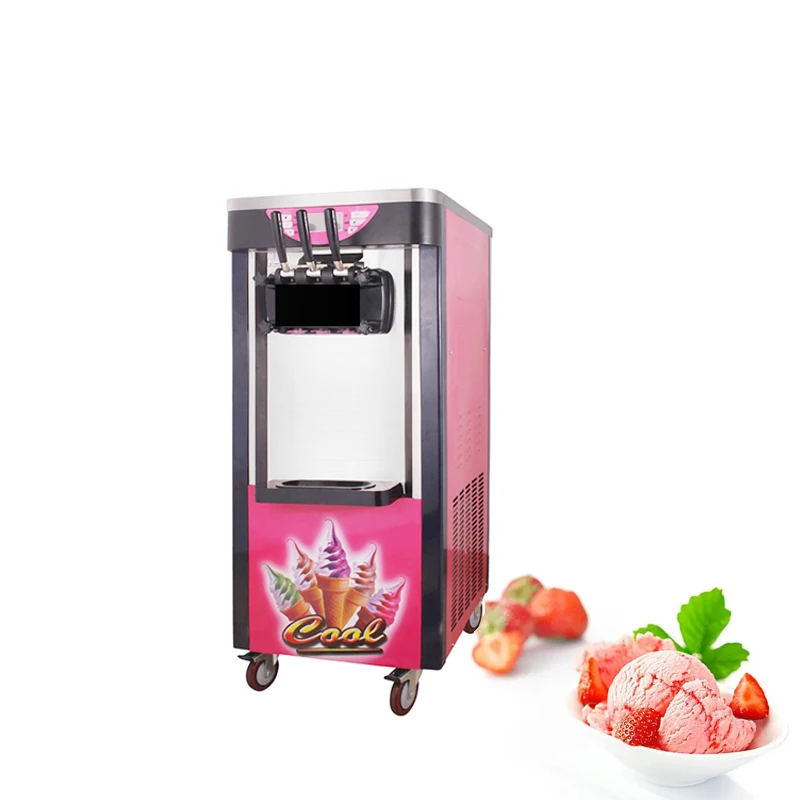 

Popsicle Machine, Commercial Floor Type Soft Ice Cream Machine, Multifunctional Snack Machine, Snack Street Cold Drink Shop