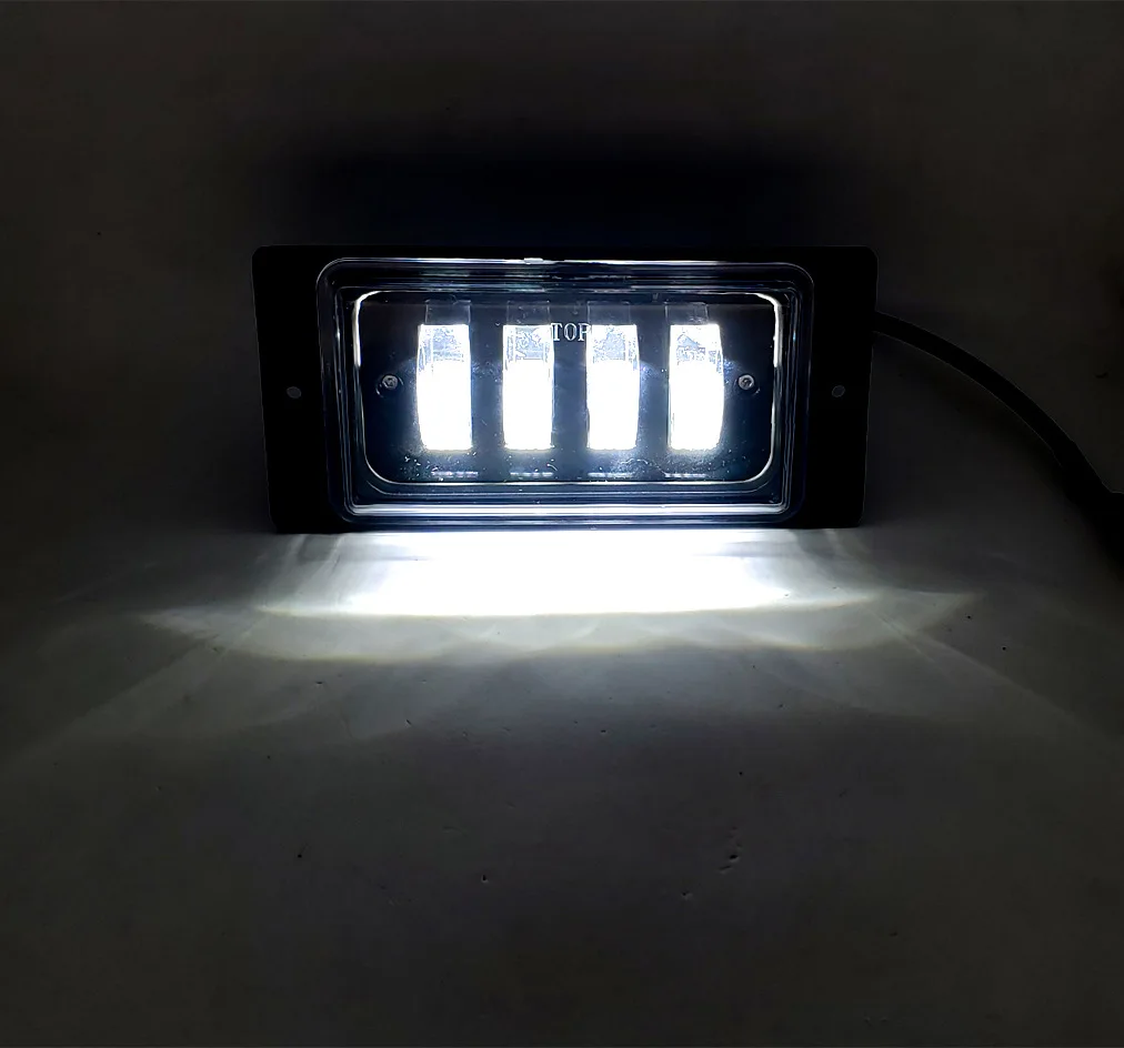 Lada Jeep 40W Off Road Tampon Gömülü Sis Lambası Wrangler Mühendislik Aracı için LED Çalışma Işığı
