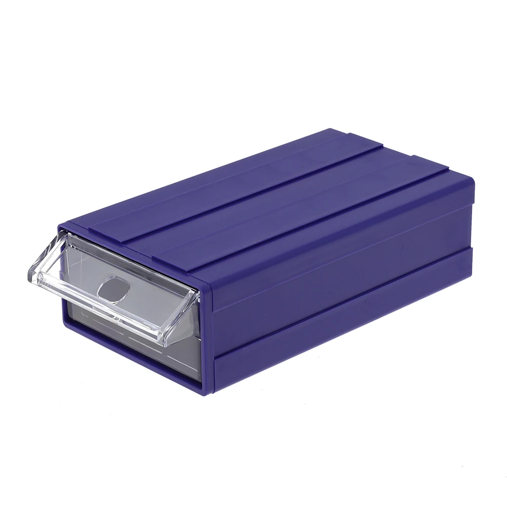 

1PC Portable Transparent Screws Storage Box Stackable Plastic Hardware Parts Storage Boxes Component Screws Tool Box