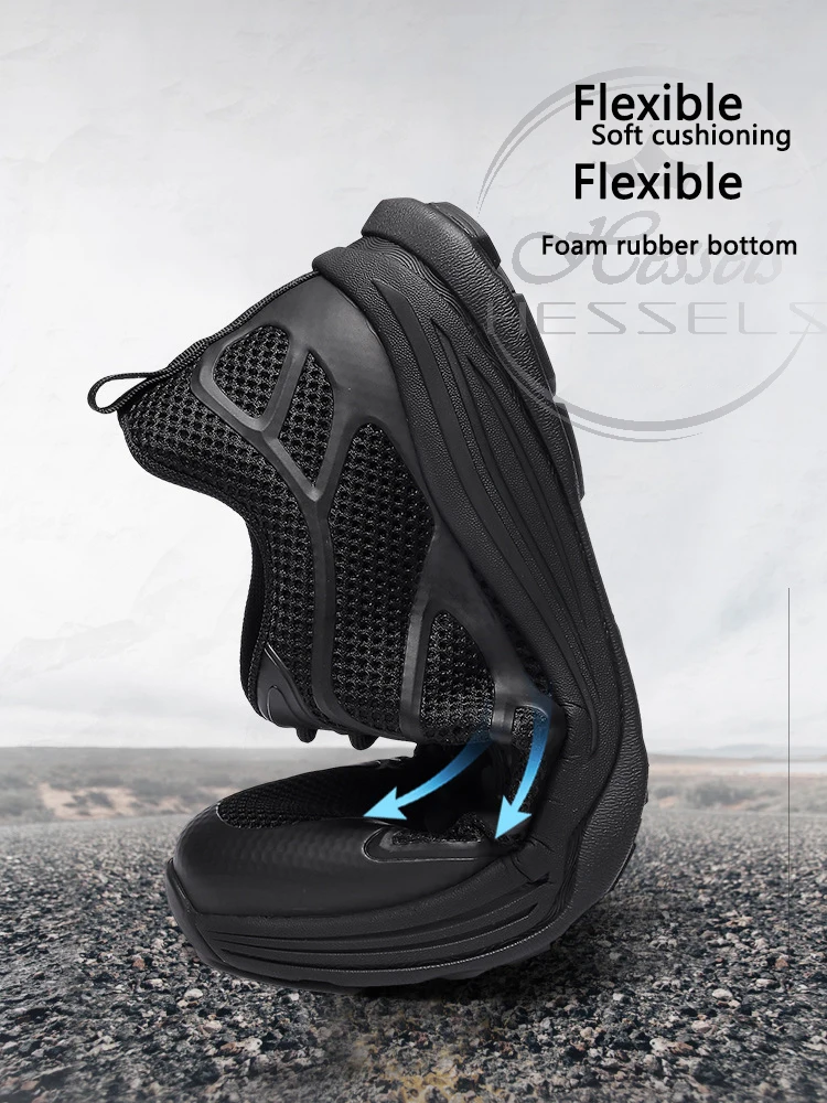 Men's Outdoor Hiking Shoes Men Brand Military Lightweight Combat Sneaker Breathable Mesh Tactical Desert Army Shoes Trekking