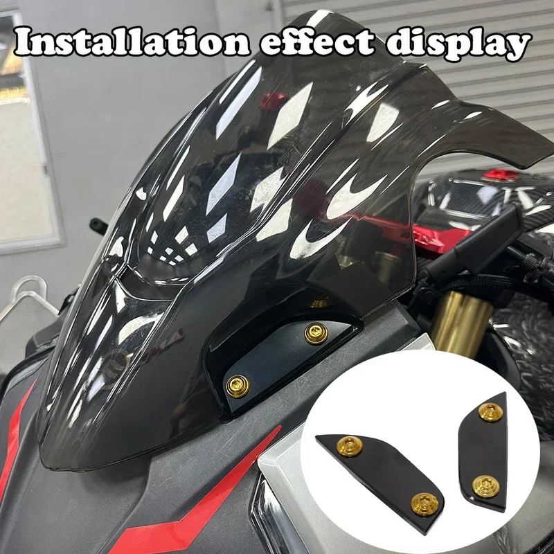 For CFMOTO 450SS 450SR 450 SRS Motorcycle Seat Decorative Cover Rearview Mirror Eliminator Cover