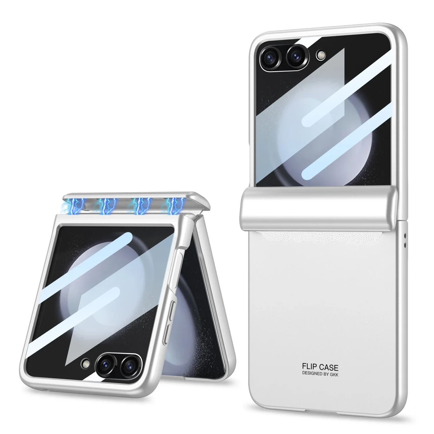 GKK Original Magnetic Hinge Case with Screen Protector - All-in-One Cover