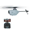 Mini C127 2.4GHz RC Drone 720P Camera 6-Axis Wifi RC Helicopter 6G With Wide Angle Camera Single Paddle Without Ailerons 1