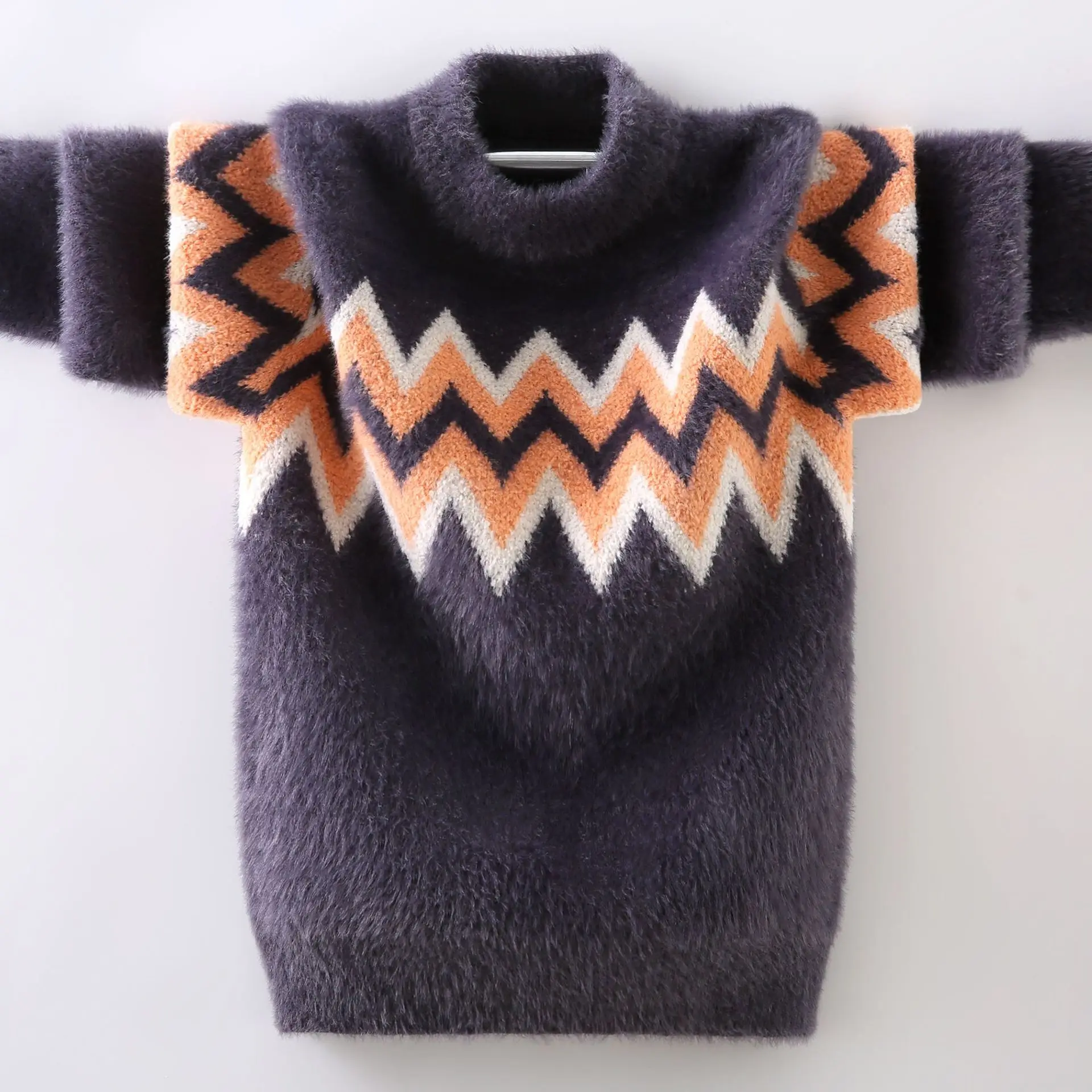 Knitted Winter Sweater 4