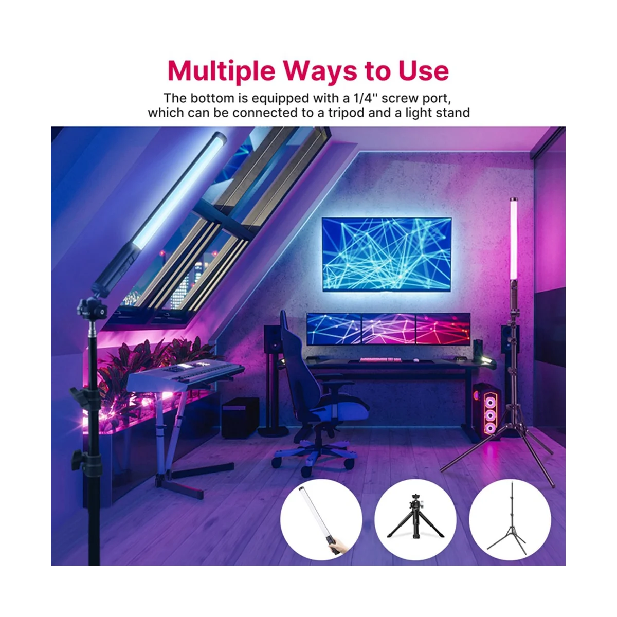 

Лампа Ulanzi VL119 RGB для фотосъемки