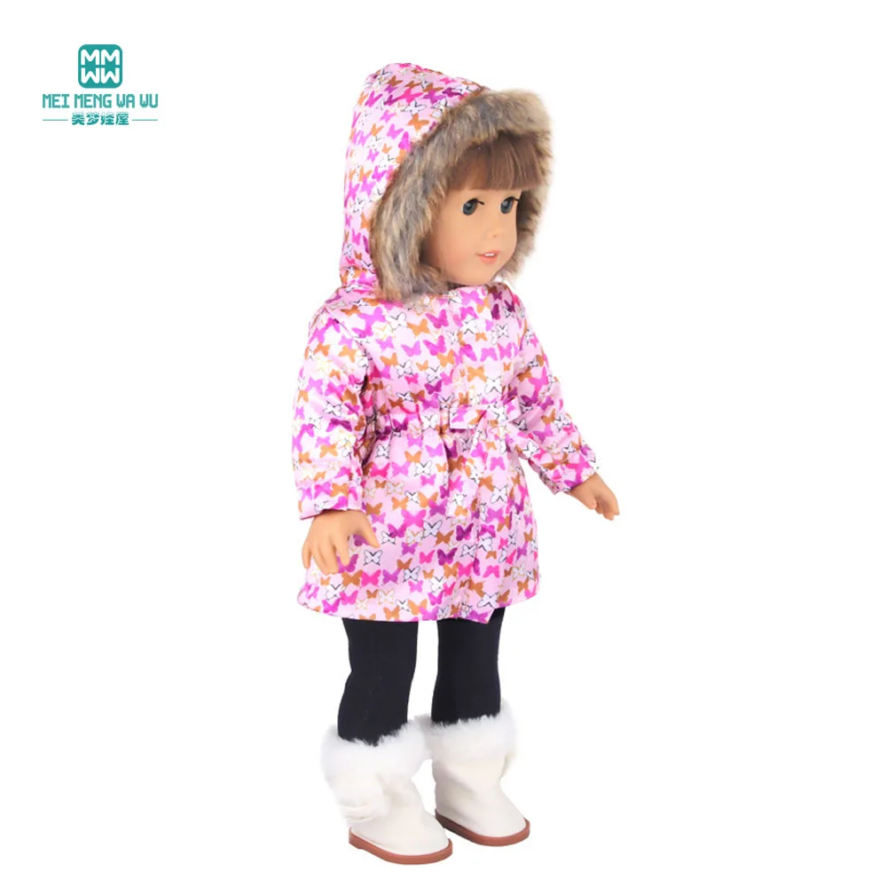 Kleidung für Puppen, passend für 43–45 cm große Spielzeug-Neugeborenenpuppen, Accessoires, modischer Strickanzug, Cartoon-Anzug – Detail 27