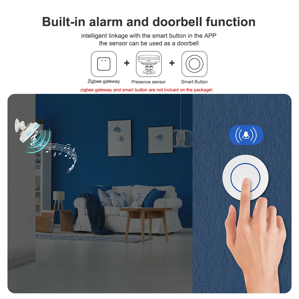 Рисунок 4 - Датчик присутствия человека Zigbee Mmwave
