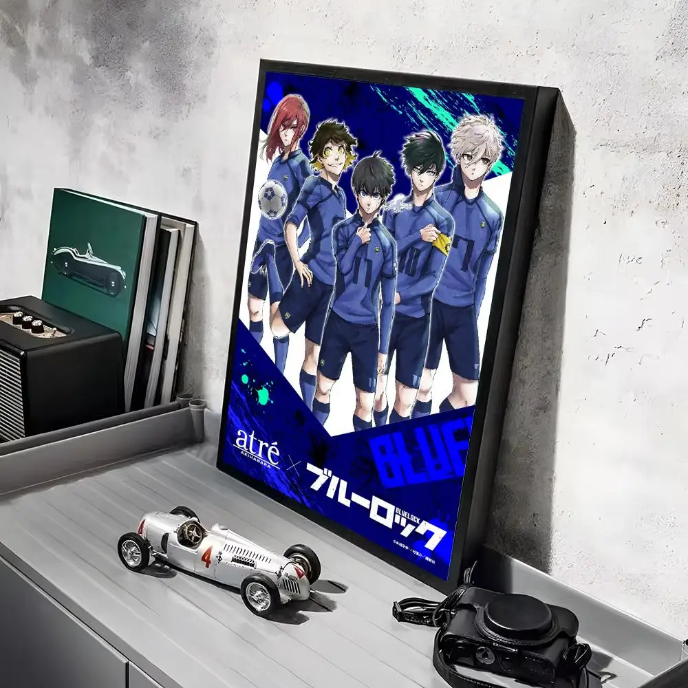 Blaue L-Lock Anime-Poster-Aufkleber, Wandgemälde, selbstklebende Dekoration für Schlafzimmer, Wohnzimmer, Zuhause, HD-Wandaufkleber, Geschenk – Detail 25