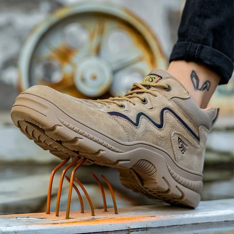 Stivali Lavoro TOUGHWEAR Neri Scarpe Da Lavoro Uomo Con Punta In - Foto 7