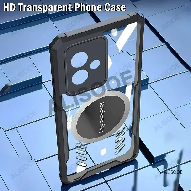 Transparent Heat Dissipation Case with HD Clear Protection
