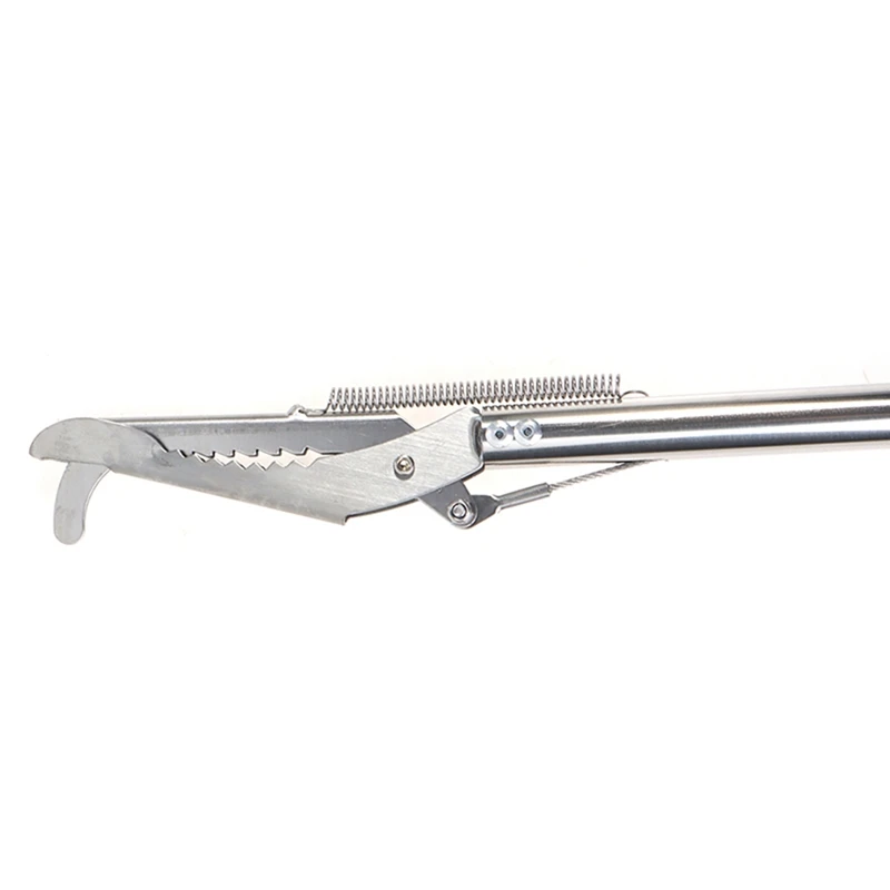 Foldable Tongs Stick, Garbage Clip,Aluminum Alloy,Safe Handling,Garbage Clip Snake Clip Stainless Steel Straight