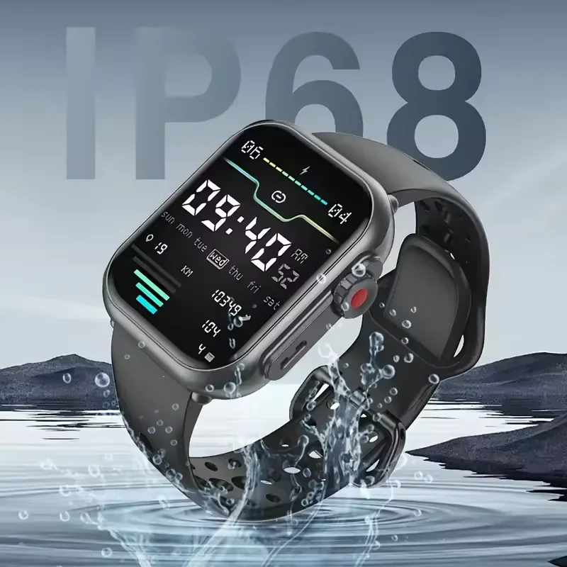 2026 New For Xiaomi Smart Watch Men Women 1.83-Inch HD AMOLED Full Touch Screen IP68 Waterproof Bluetooth Call SmartWatch Man 4
