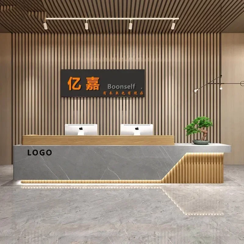 Church Pulpit Reception Desk Front Cash Register Checkout Service Desk Mobile Podiums Tasca Bancone Bar Luxury Furniture
