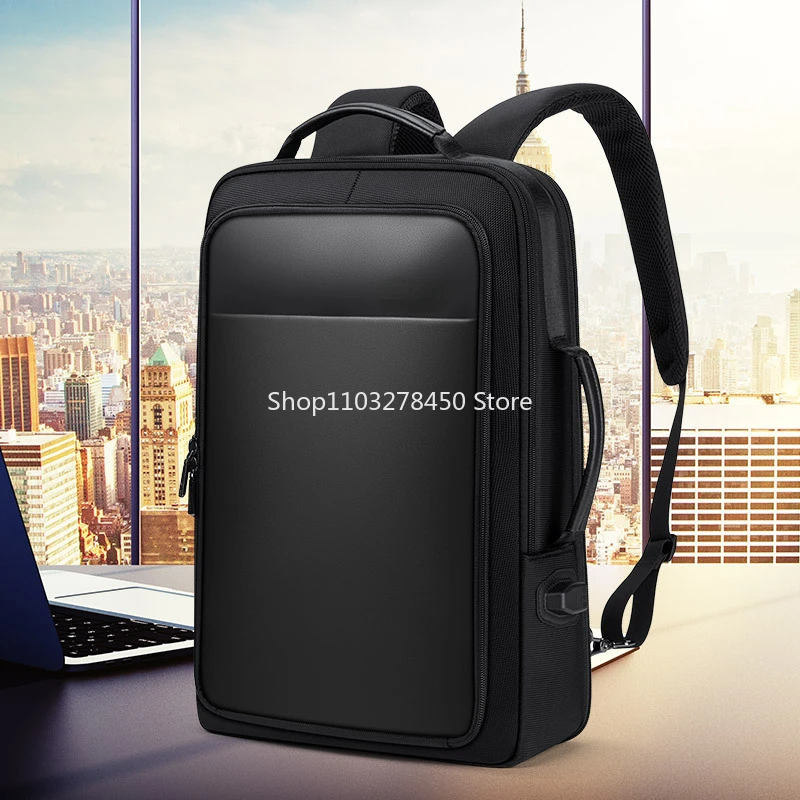 

Men's Business Travel Computer Backpack Travel Leisure Multi-Functional Schoolbag