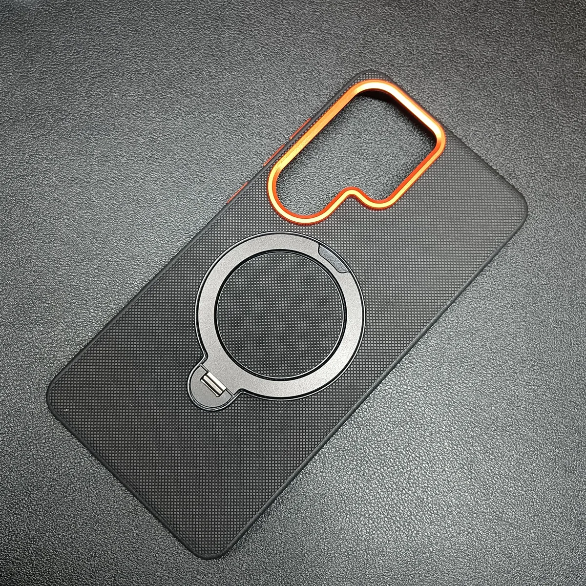 Case Samsung S26 metal 3 cores branco preto cinza