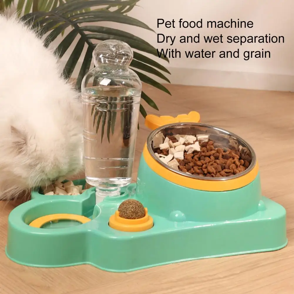 

500ML/450ML Cat Feeding Bowl Reusable Pet Bowl Convenient Pet Dog Cat Water Food Feeding Bowl Pet Supplies
