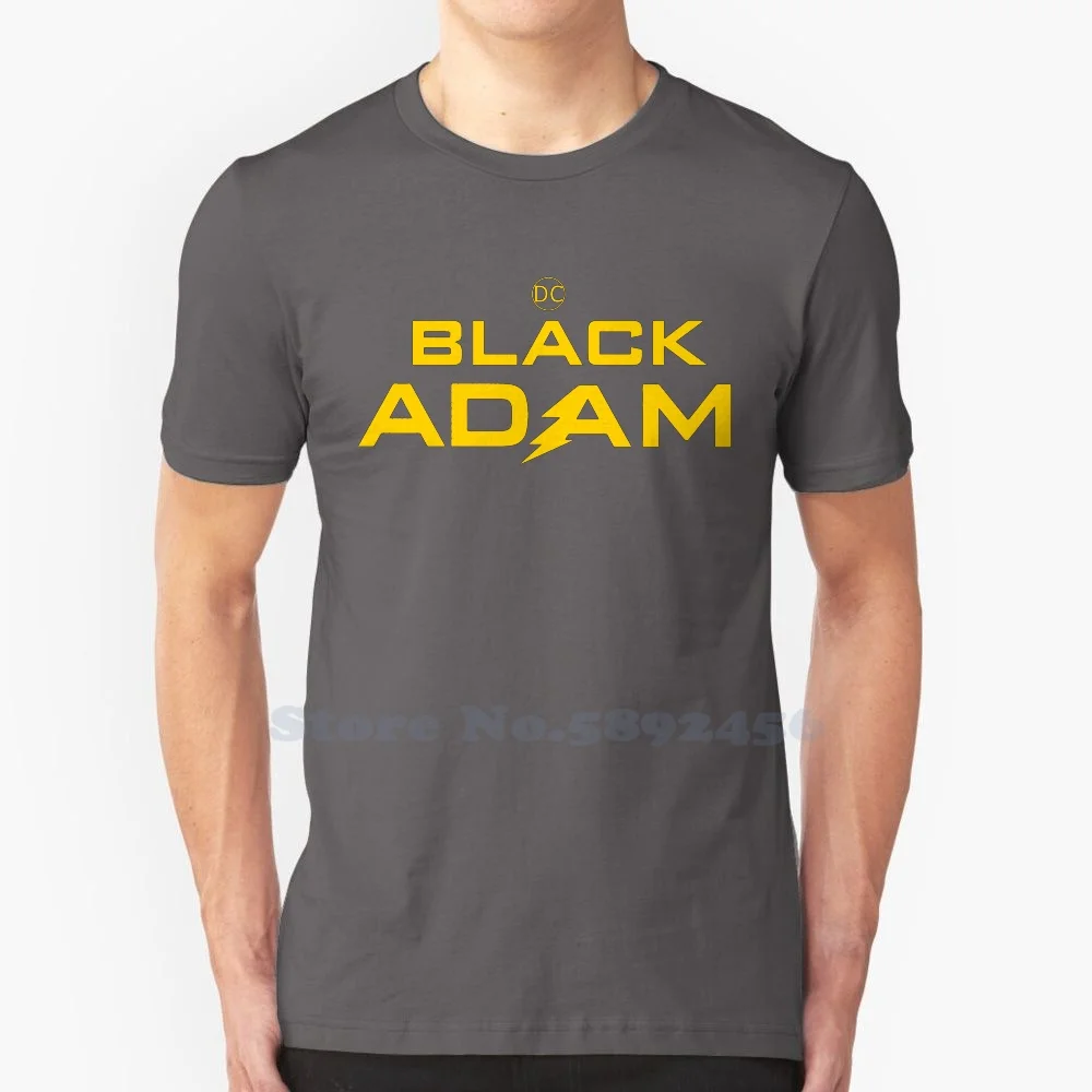 Black Adam , Black Adam Svg , Black Adam Vector , Black Adam Logo T-Shirt 100% Cotone Di Alta Qualità