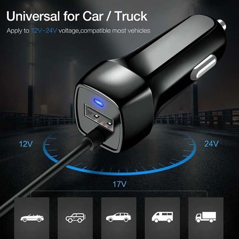 

Car Charger Car USB Quick Charger 3.0 For IPhone 15 Pro Max/15 Plus/15 Pro Micro Type C Fast Cable For Mobile Phone
